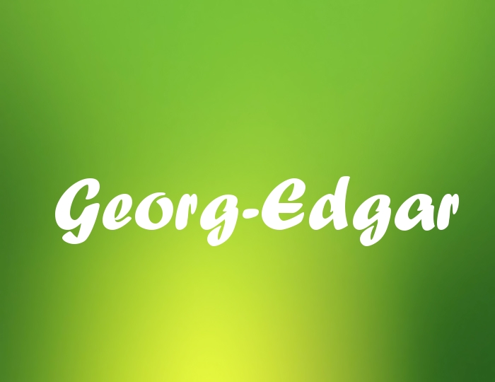 Bildern mit Namen Georg-Edgar
