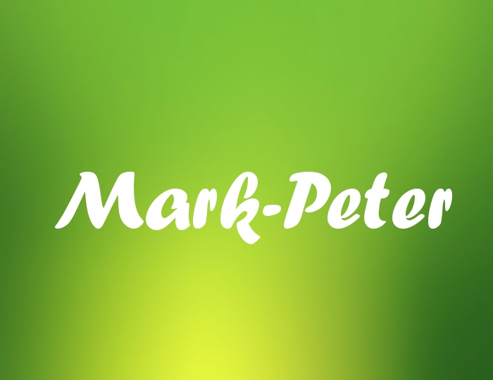 Bildern mit Namen Mark-Peter Bildern mit Namen Mark-Peter