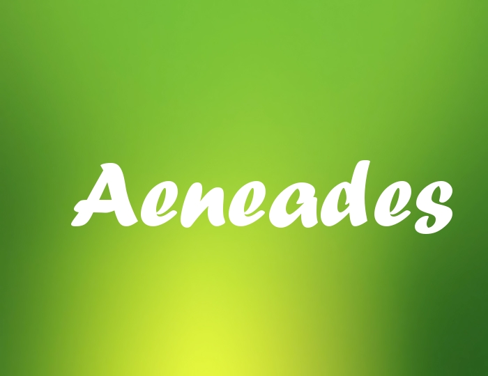Bildern mit Namen Aeneades