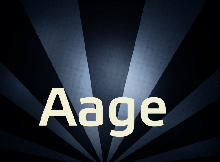 Bilder mit Namen Aage