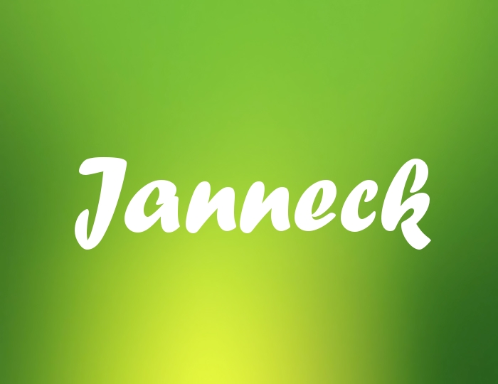Bildern mit Namen Janneck