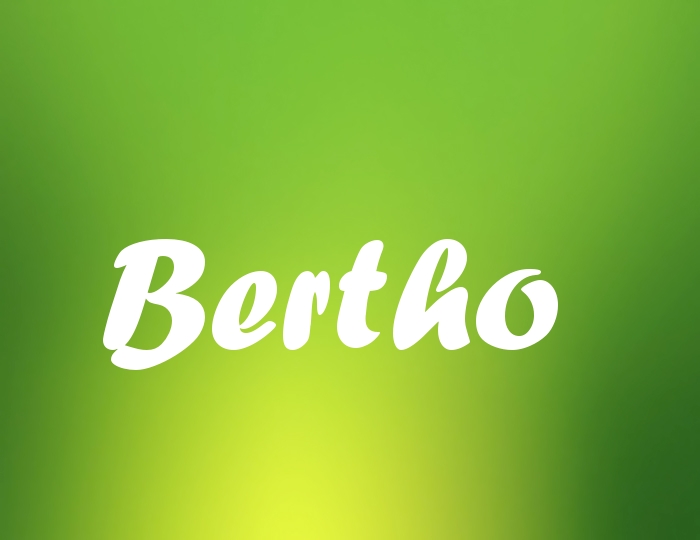 Bildern mit Namen Bertho