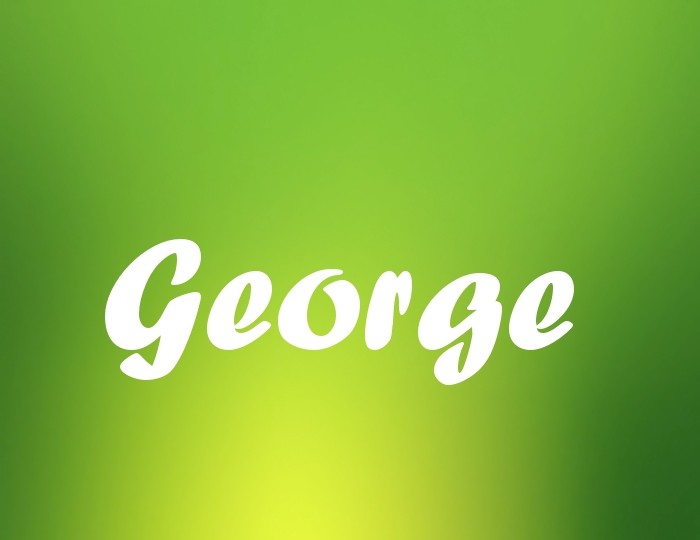 Bildern mit Namen George