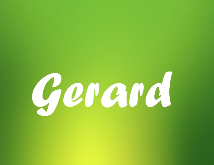 Bildern mit Namen Gerard