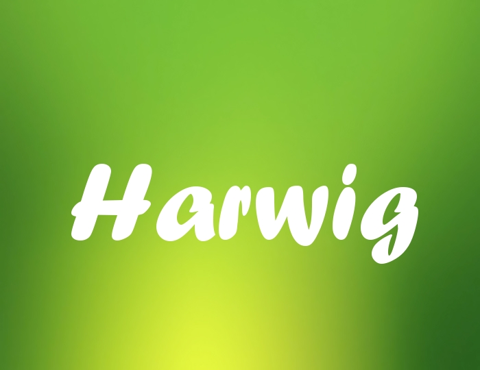 Bildern mit Namen Harwig
