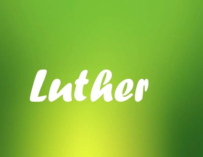 Bildern mit Namen Luther
