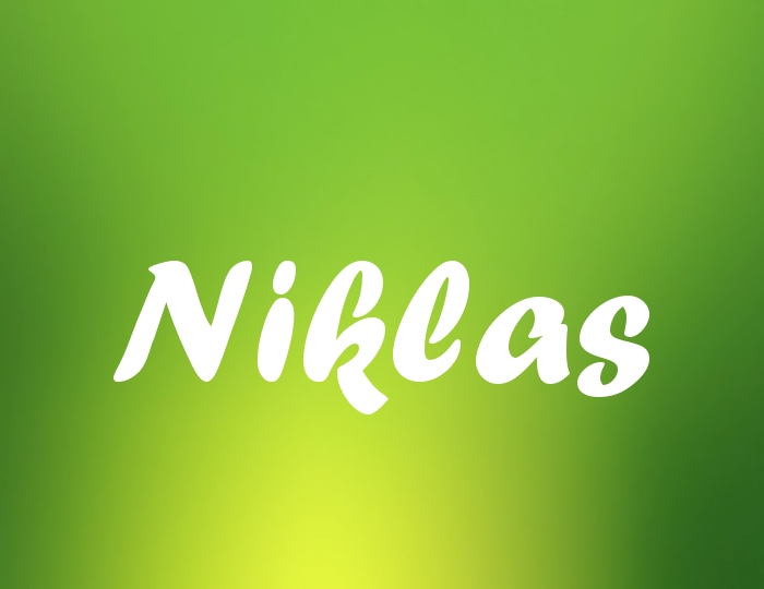 Bildern mit Namen Niklas Bildern mit Namen Niklas