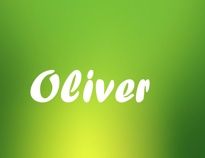 Bildern mit Namen Oliver