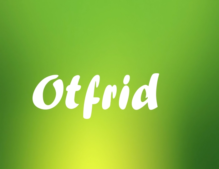 Bildern mit Namen Otfrid
