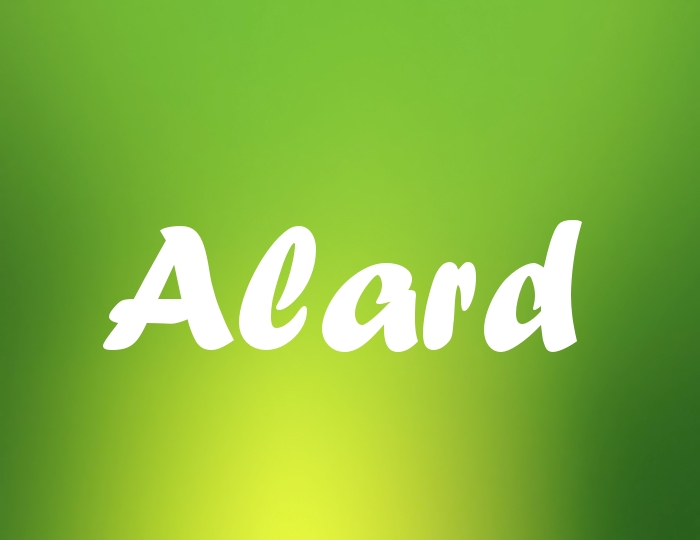 Bildern mit Namen Alard