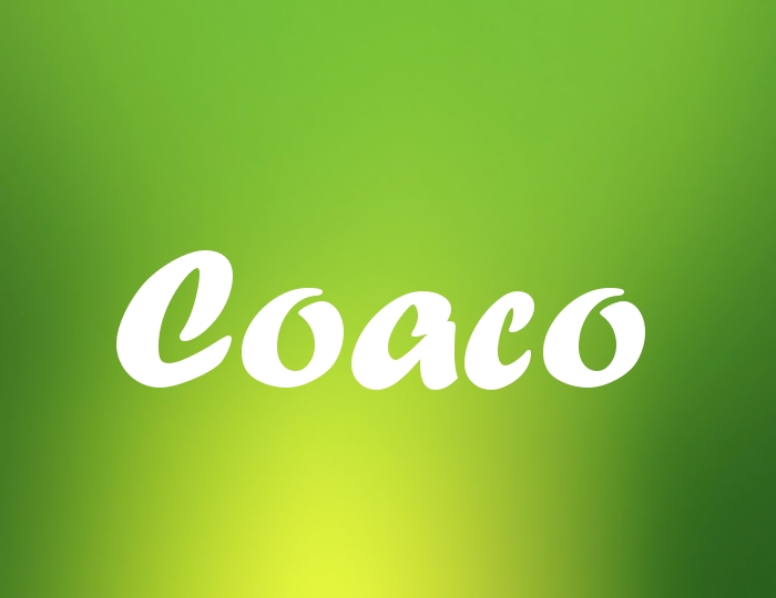 Bildern mit Namen Coaco