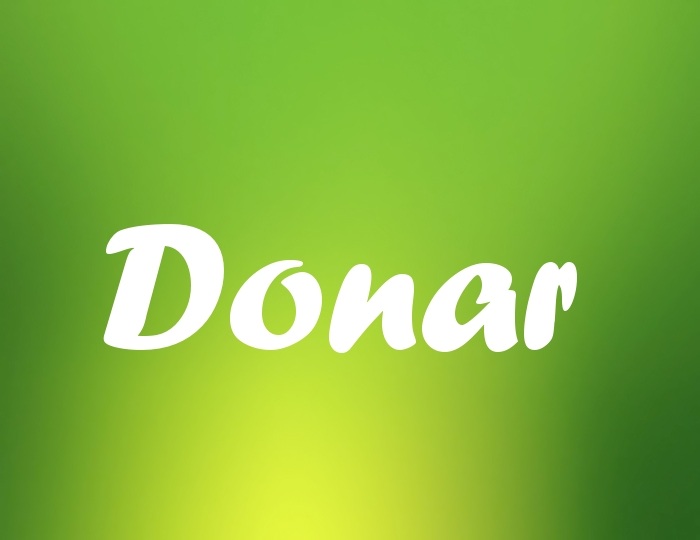 Bildern mit Namen Donar