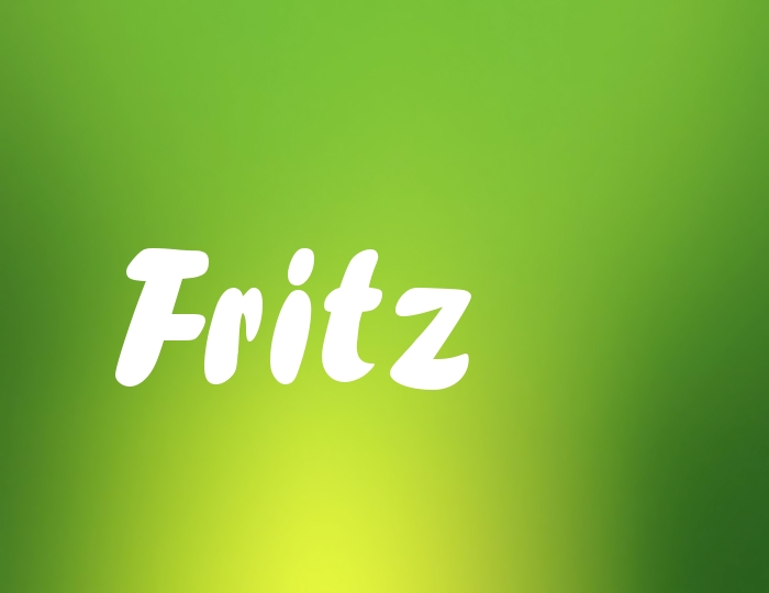 Bildern mit Namen Fritz
