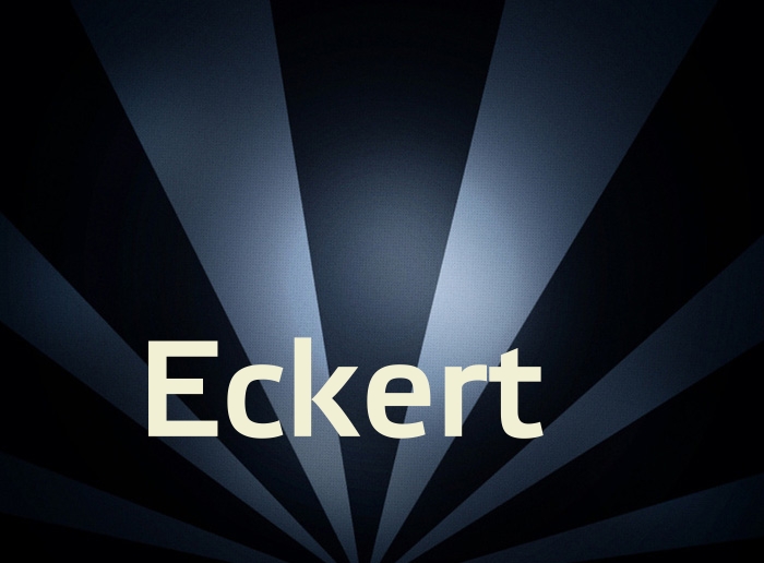 Bilder mit Namen Eckert