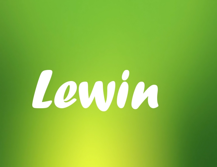 Bildern mit Namen Lewin