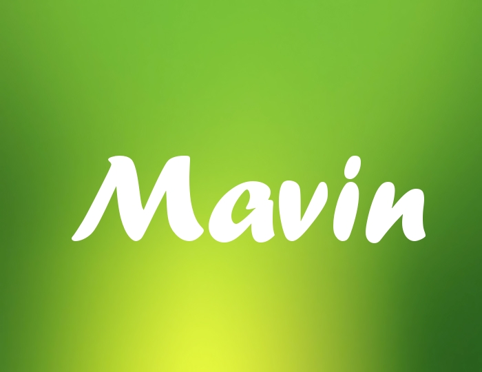 Bildern mit Namen Mavin Bildern mit Namen Mavin