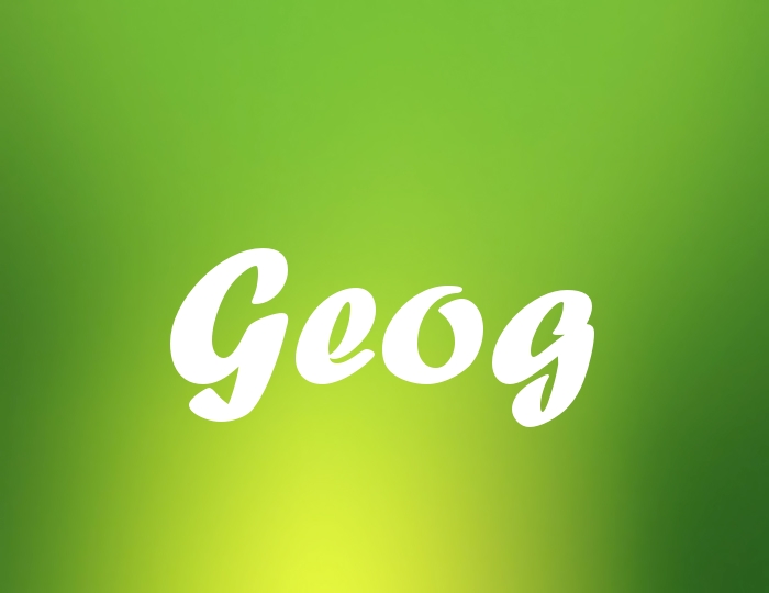 Bildern mit Namen Geog