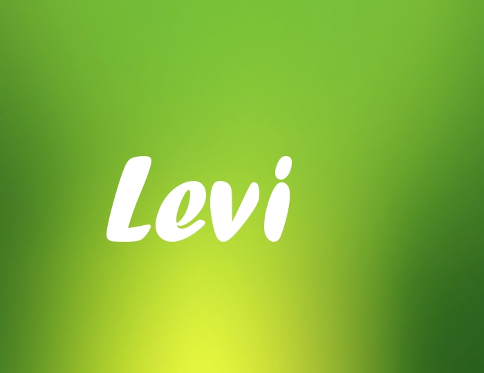 Bildern mit Namen Levi