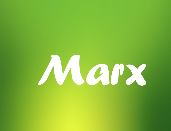 Bildern mit Namen Marx