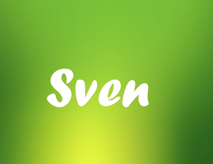 Bildern mit Namen Sven Bildern mit Namen Sven