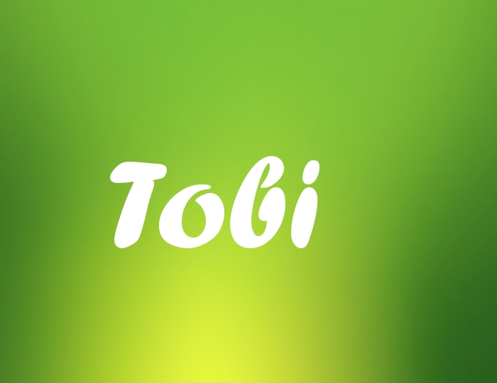 Bildern mit Namen Tobi