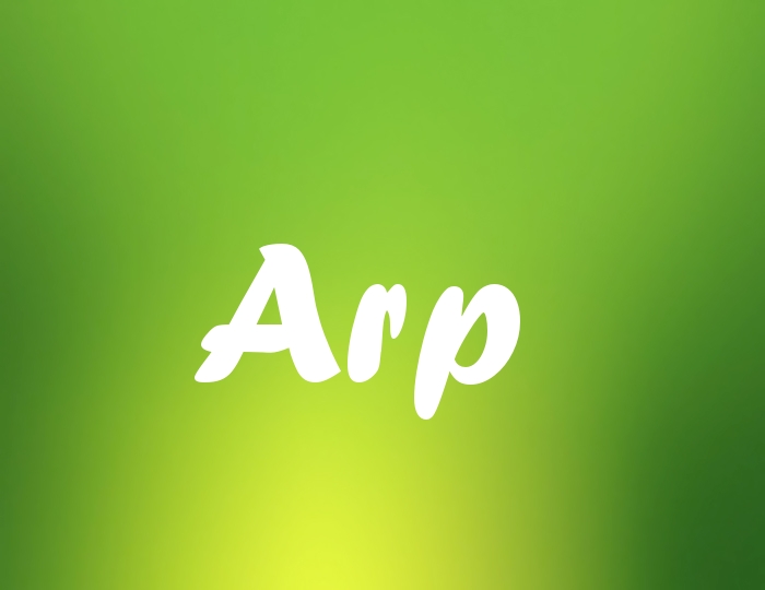 Bildern mit Namen Arp