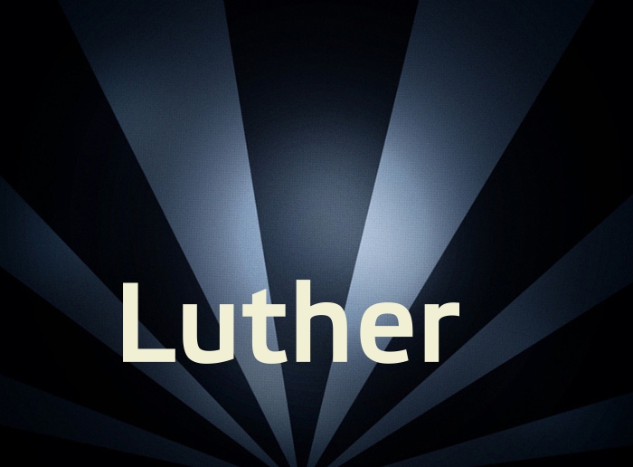 Bilder mit Namen Luther