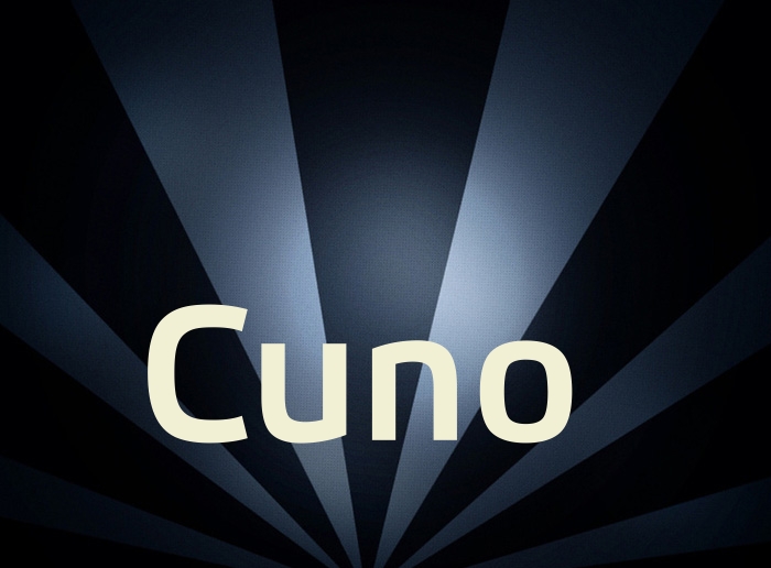 Bilder mit Namen Cuno