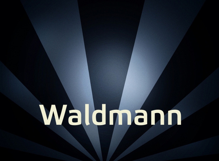 Bilder mit Namen Waldmann