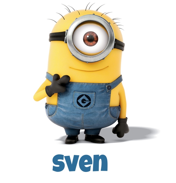Avatar mit dem Bild eines Minions für Sven Avatar mit dem Bild eines Minions für Sven