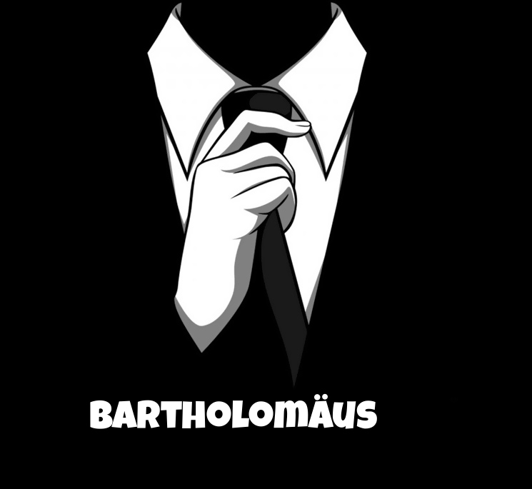 Avatare mit dem Bild eines strengen Anzugs fr Bartholomus