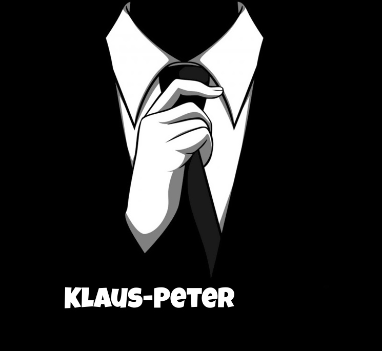 Avatare mit dem Bild eines strengen Anzugs für Klaus-Peter