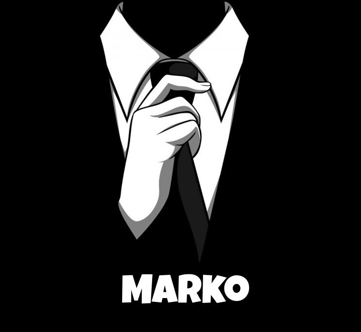 Avatare mit dem Bild eines strengen Anzugs fr Marko