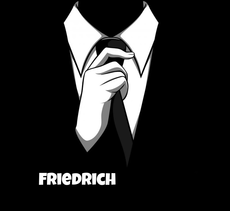 Avatare mit dem Bild eines strengen Anzugs fr Friedrich