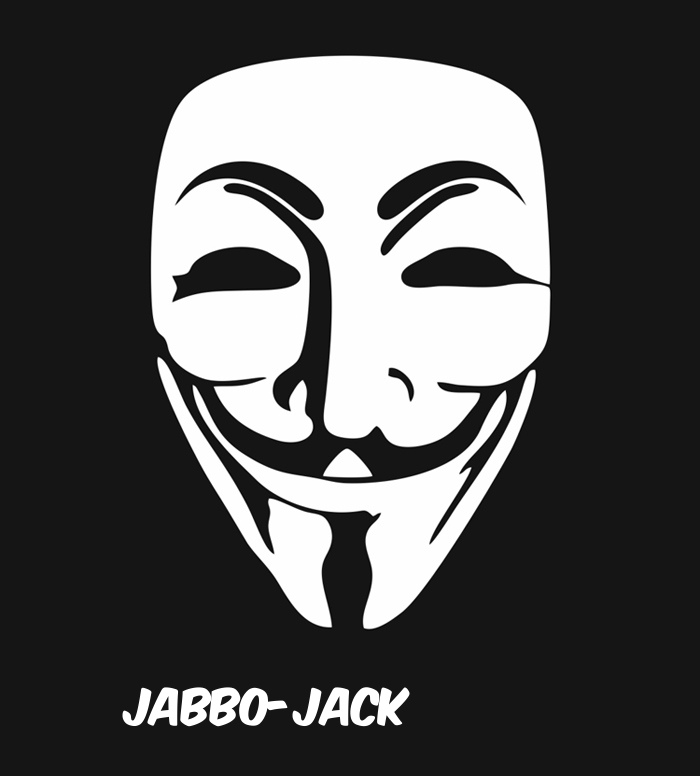 Bilder anonyme Maske namens Jabbo-Jack