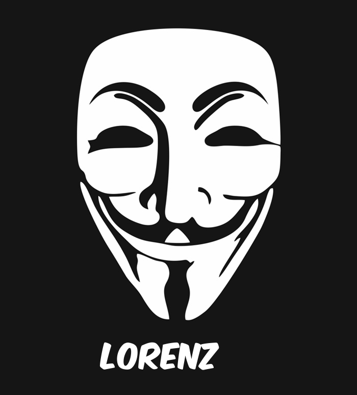 Bilder anonyme Maske namens Lorenz