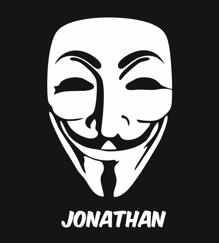 Bilder anonyme Maske namens Jonathan