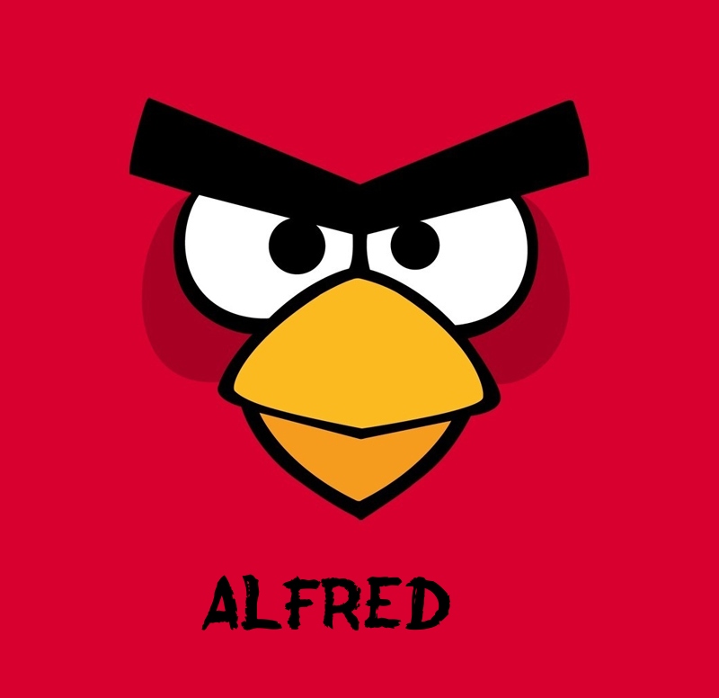 Bilder von Angry Birds namens Alfred