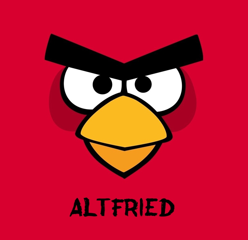 Bilder von Angry Birds namens Altfried