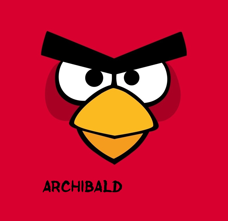 Bilder von Angry Birds namens Archibald
