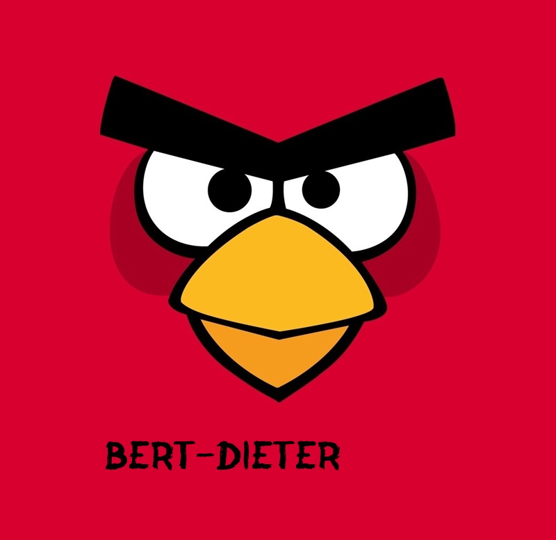 Bilder von Angry Birds namens Bert-Dieter