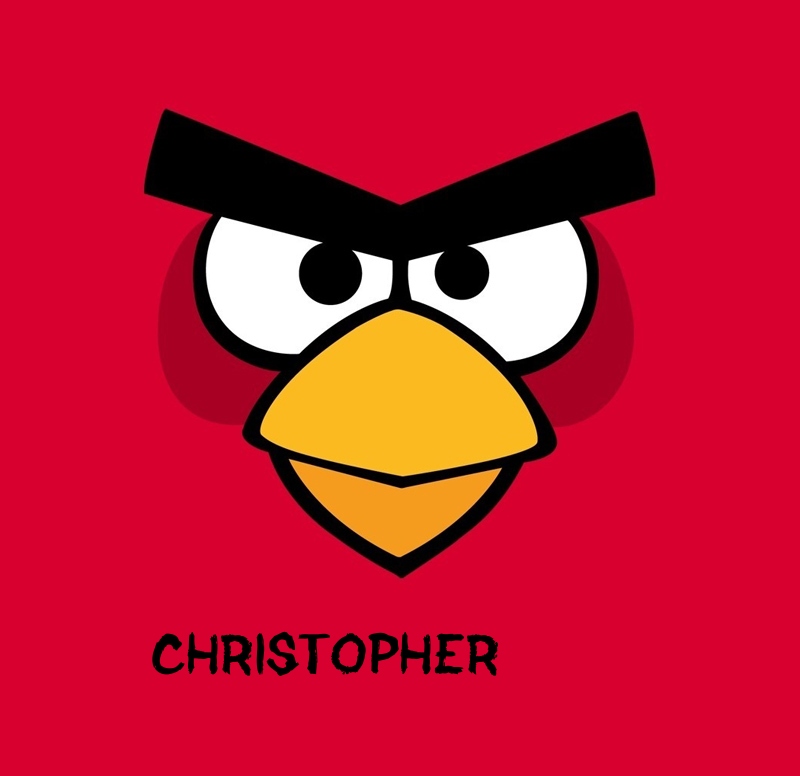 Bilder von Angry Birds namens Christopher