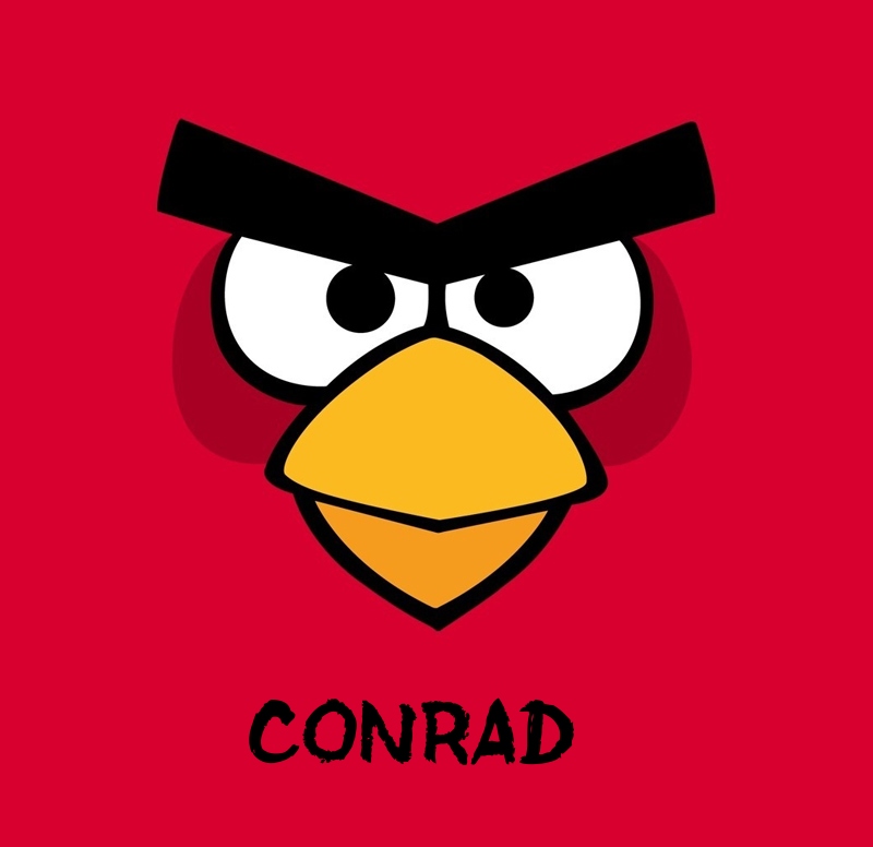 Bilder von Angry Birds namens Conrad