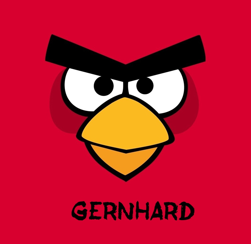 Bilder von Angry Birds namens Gernhard