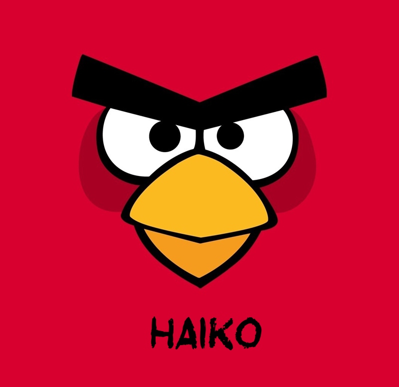 Bilder von Angry Birds namens Haiko