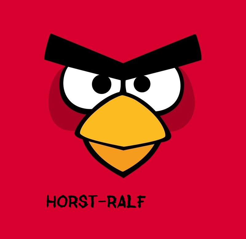 Bilder von Angry Birds namens Horst-Ralf