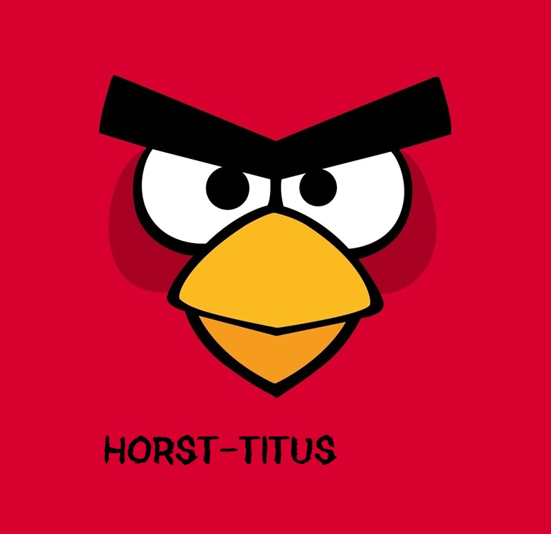 Bilder von Angry Birds namens Horst-Titus