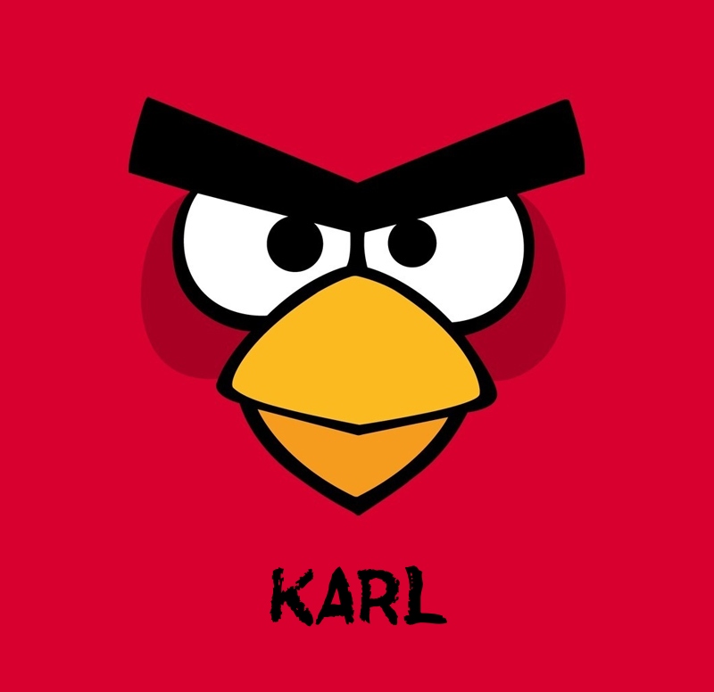 Bilder von Angry Birds namens Karl
