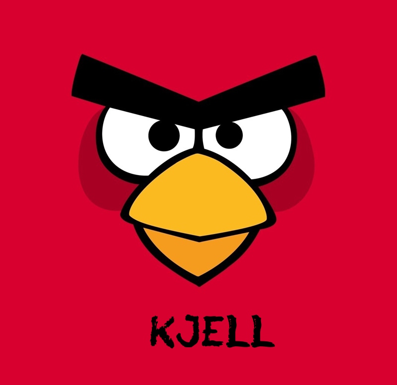 Bilder von Angry Birds namens Kjell