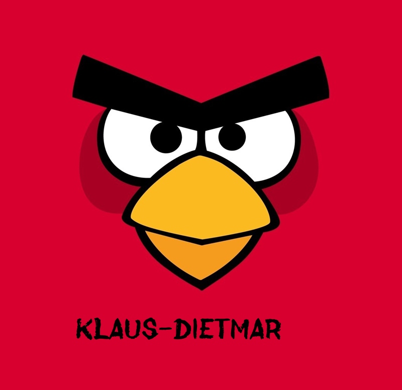 Bilder von Angry Birds namens Klaus-Dietmar
